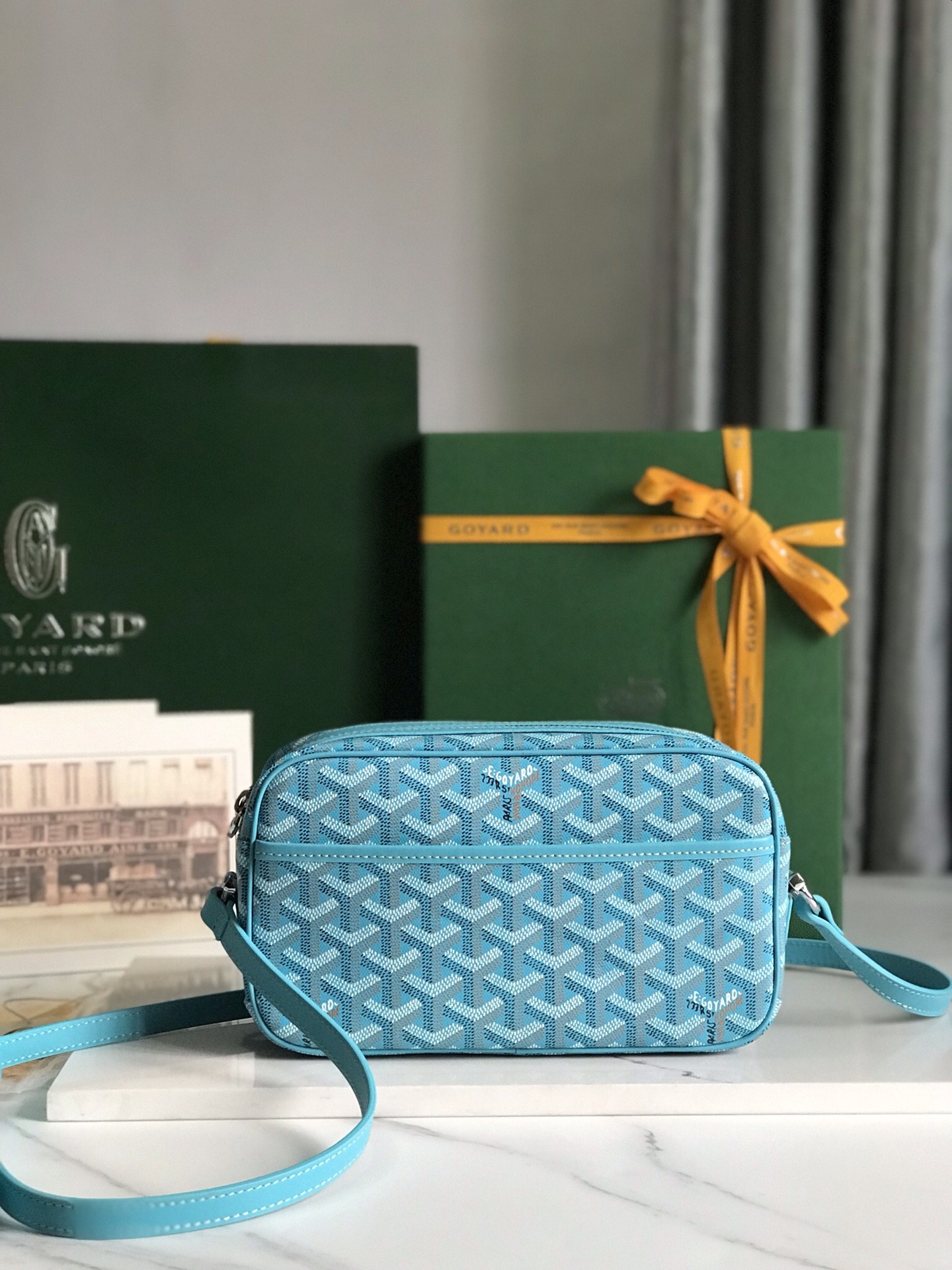 Goyard 2023 New Cap Vest Camera Bag Size: 22 * 13 * 6.5cm