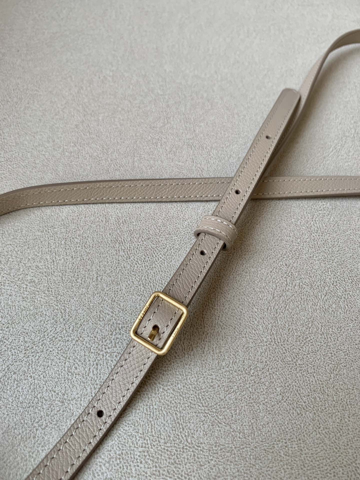 𝐂𝐞𝐥𝐢𝐧𝐞 Belt Bag Catfish Bag Small Grained Calfskin