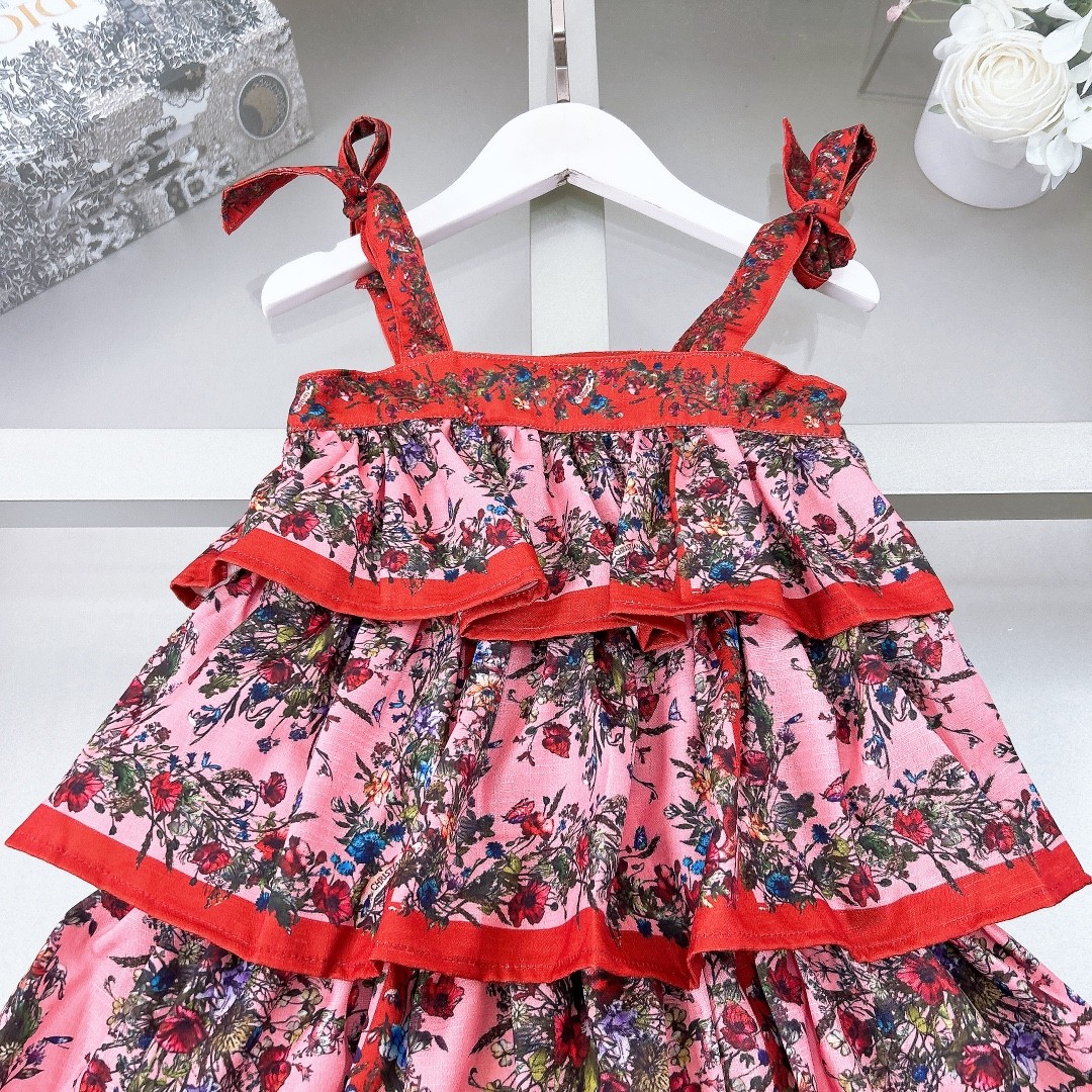 D&G spring and summer girls skirt suit