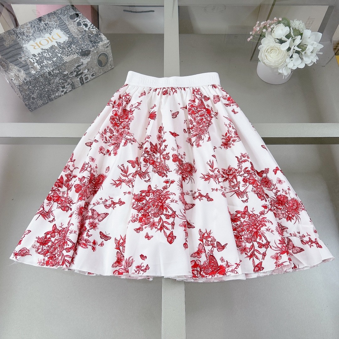 Dior spring and summer girls skirt suit