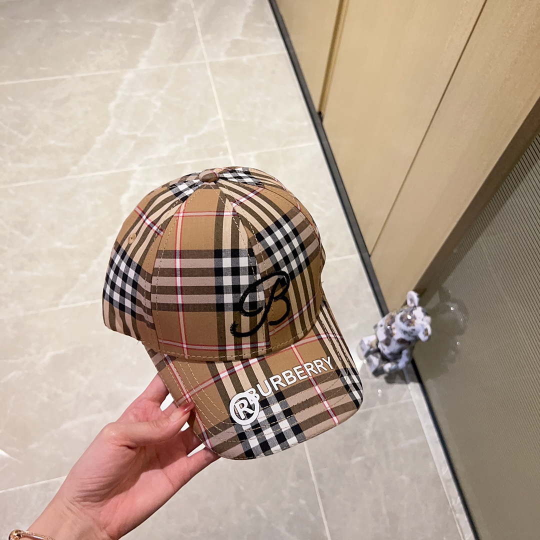 [Burberry Burberry] 2023 new style embroidered baseball cap