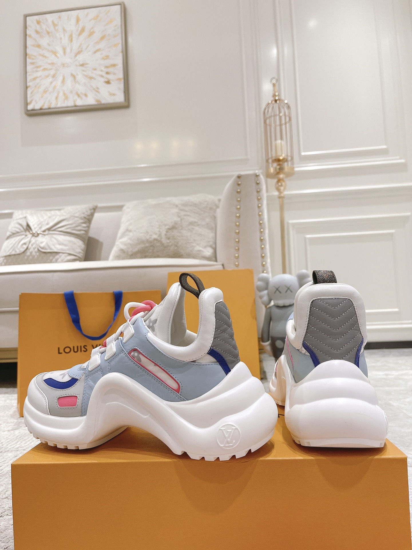 Louis Vuitton Archlight Donkey Brand Louis Vuitton Casual Sports Dad Shoes