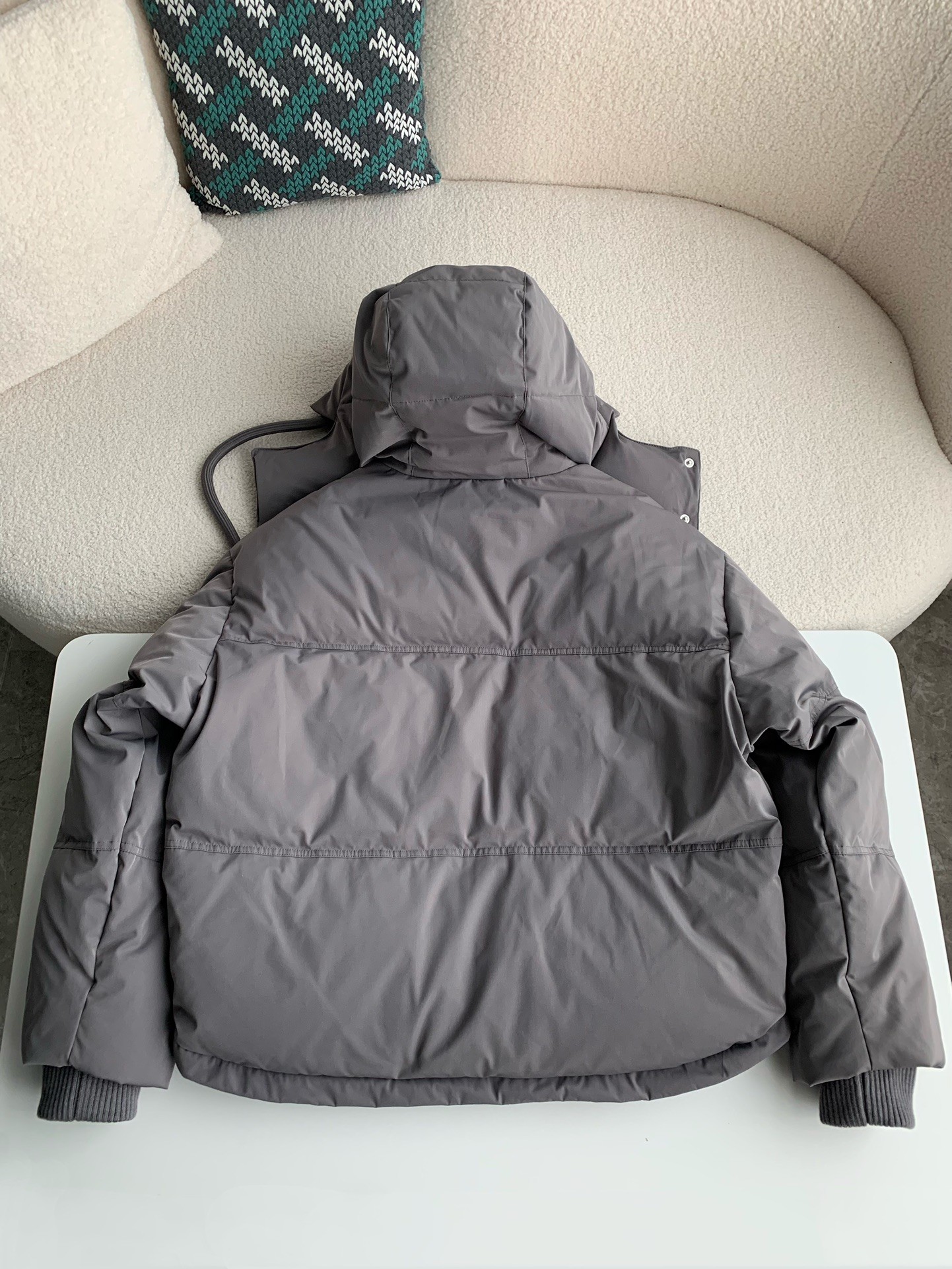 Ami Short men's down jacket