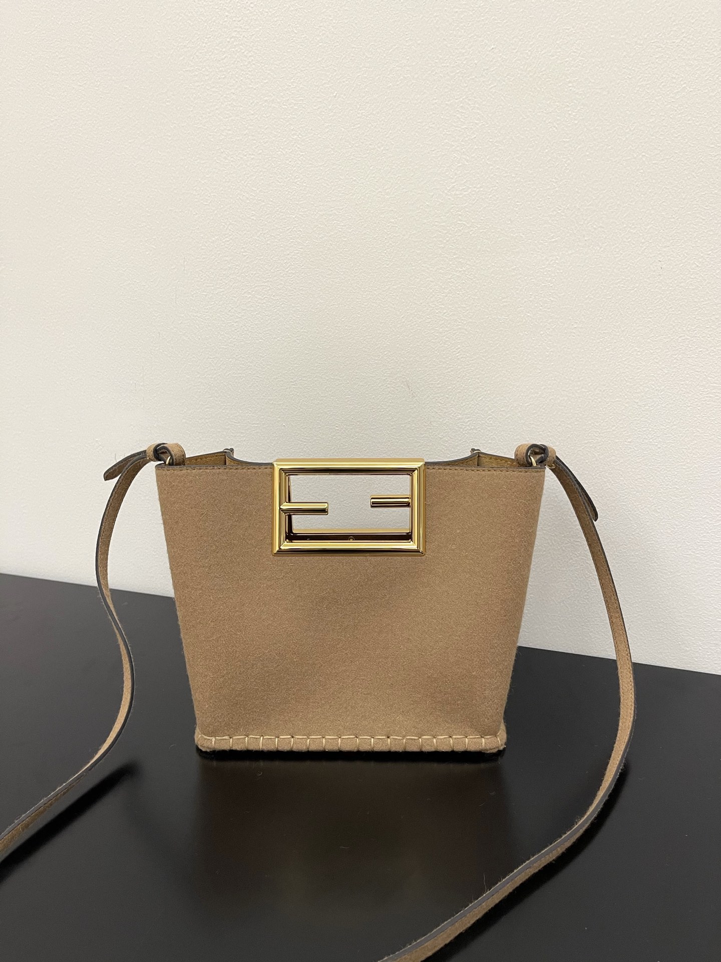 FENDI small Way new double F buckle handbag