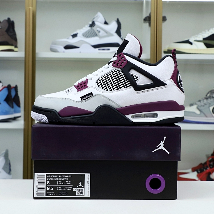 AIR JORDAN PARIS SAINT-GERMAIN X AIR JORDAN 4 RETRO BORDEAUX