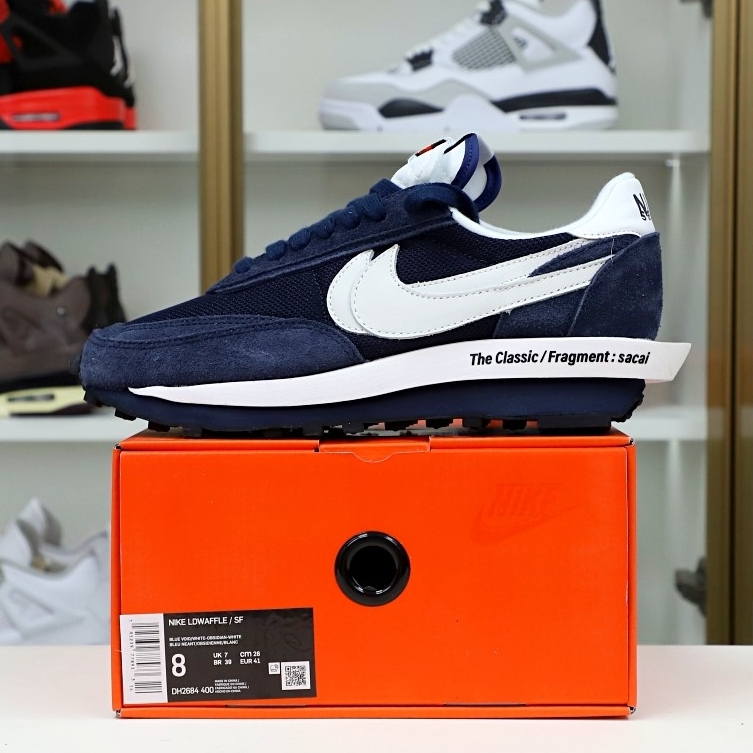 FRAGMENT DESIGN X SACAI X LDV WAFFLE BLACKENED BLUE