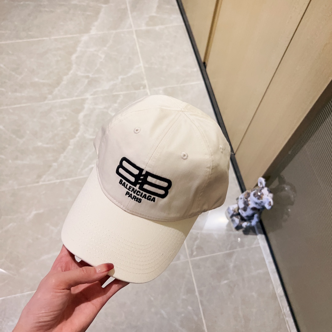 [Balenciaga] 2023 new style embroidered baseball cap
