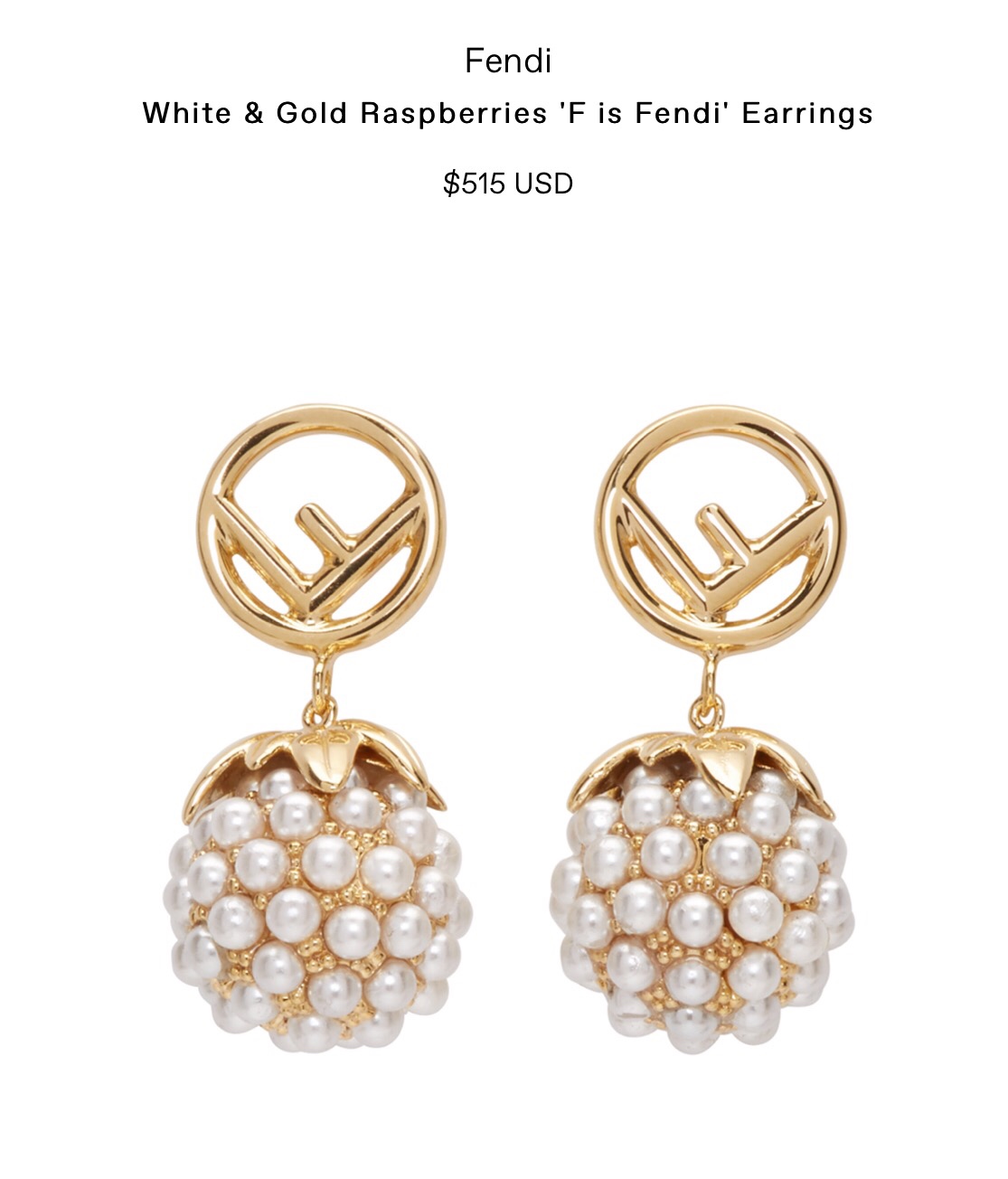 Fendi Earrings