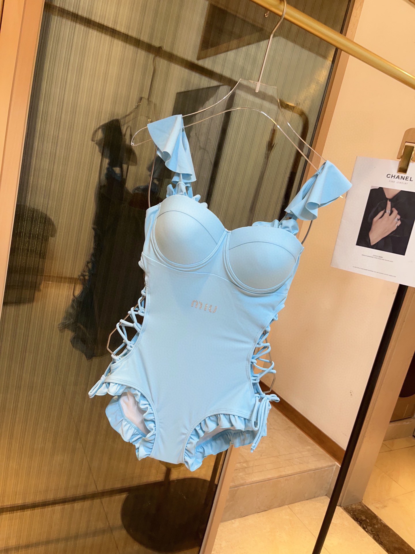 miumiu mu mu princess style one piece swimming costume