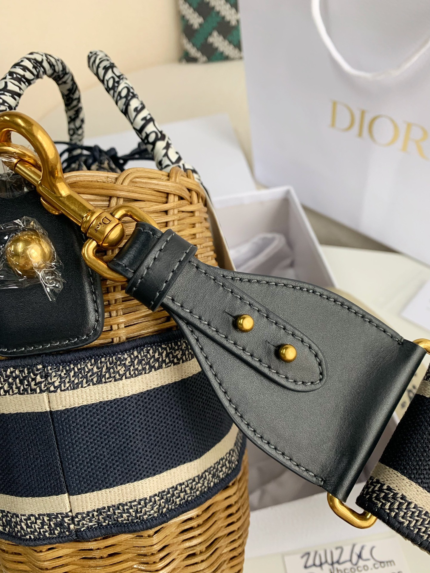 Dior Bamboo Bag Size:28*21*12cm