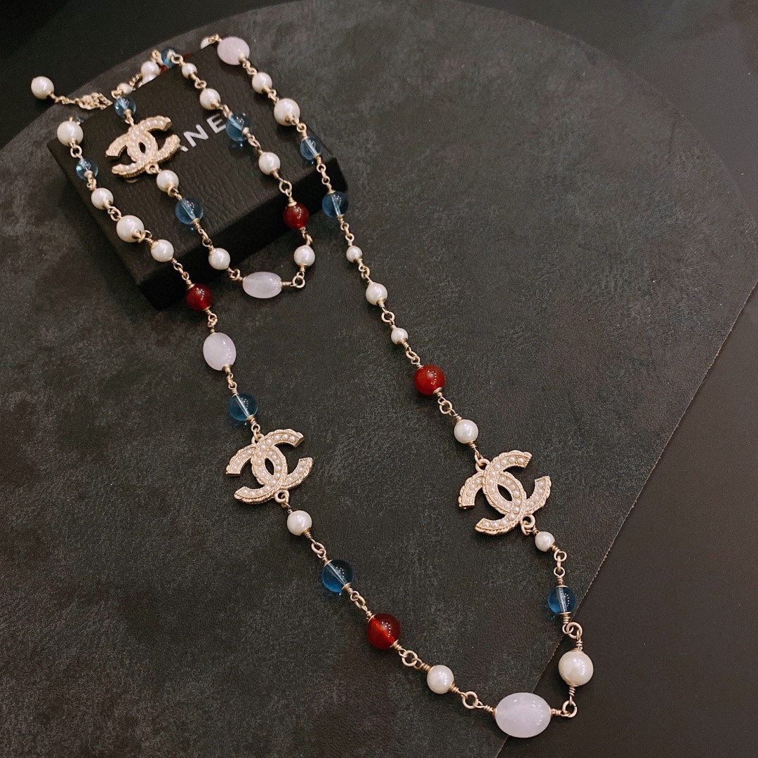 CHANEL🇫🇷Xiaoxiang sweater chain long chain