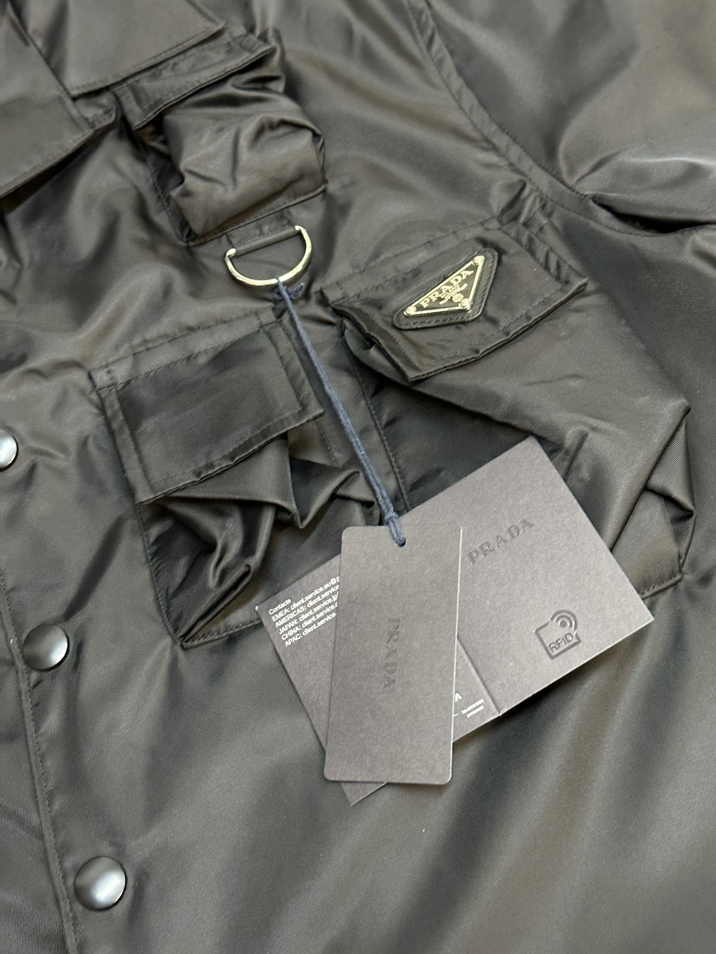 Prada battlefield functional style short sleeved