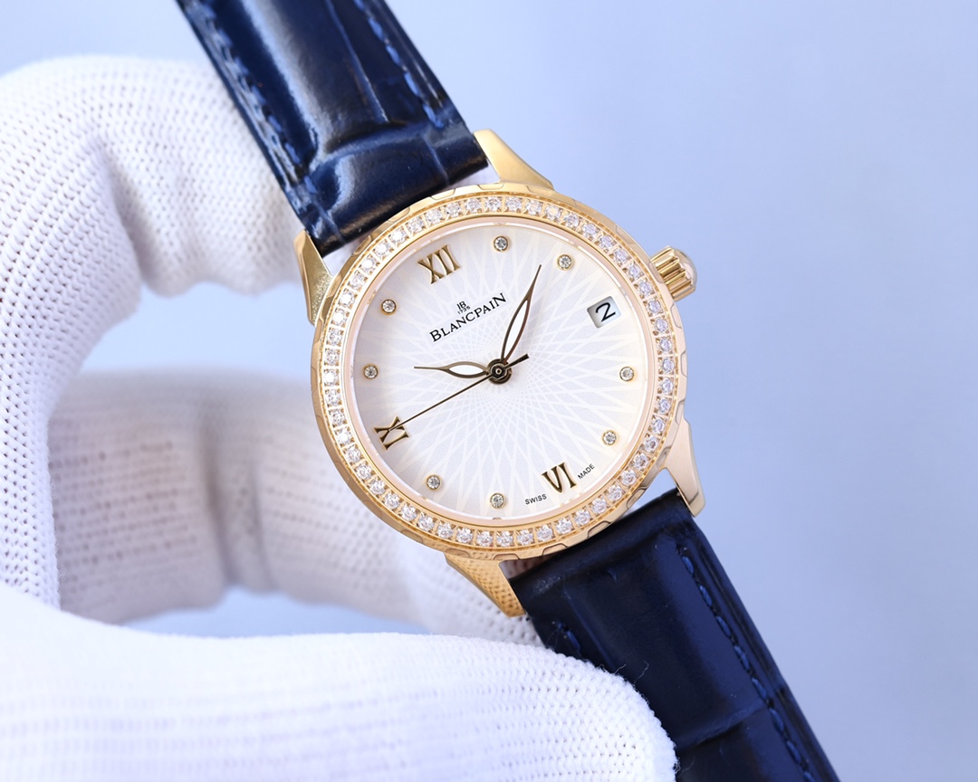 Blancpain - Fashion Women's Watch Night Time Super Luminous High-end Mother-of-Pearl Dial