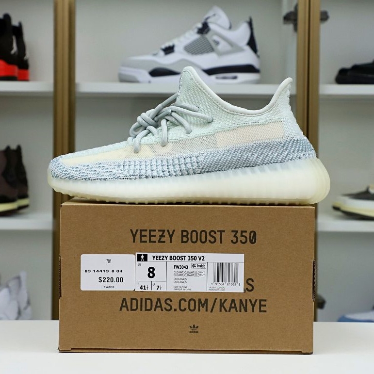 YEEZY BOOST 350 V2 CLOUD WHITE NON-REFLECTIVE