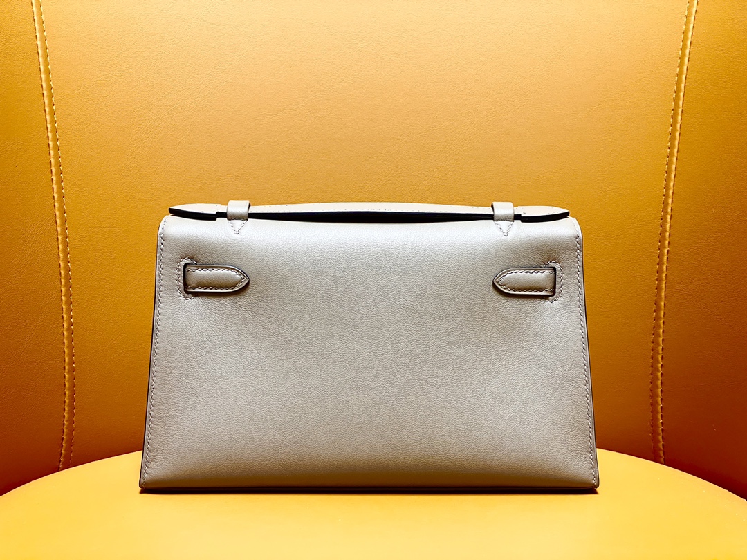 Mini Kelly generation swift asphalt gray gold buckle