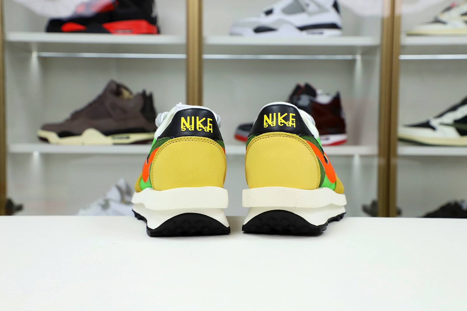 SACAI X LDWAFFLE GREEN GUSTO