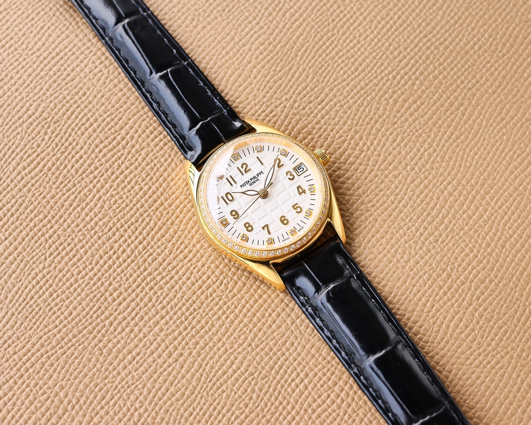 Patek Philippe Fashion Ladies Watch Simple Three Needle