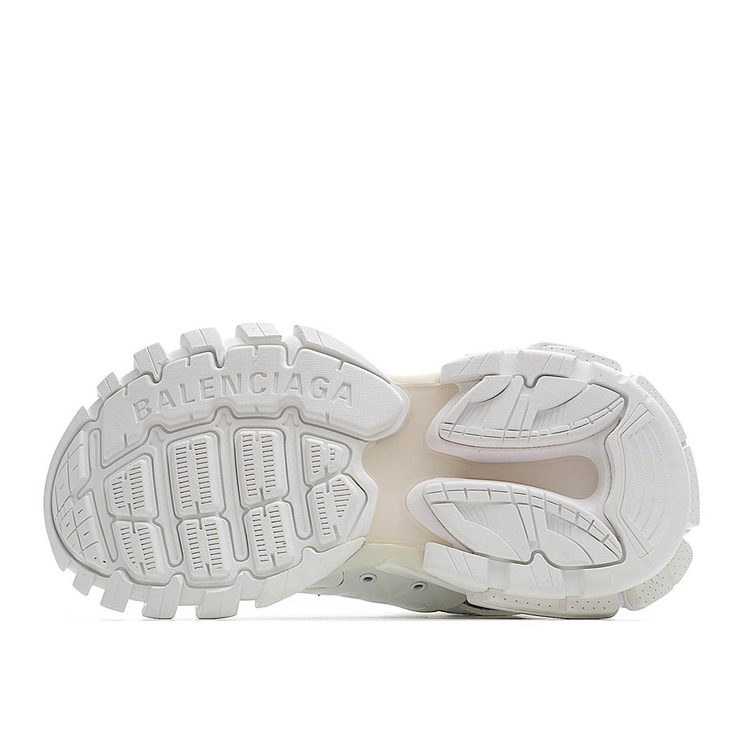 Balenciaga Sneaker Tess s.Gomma MAILLE WHITE/ORANGE