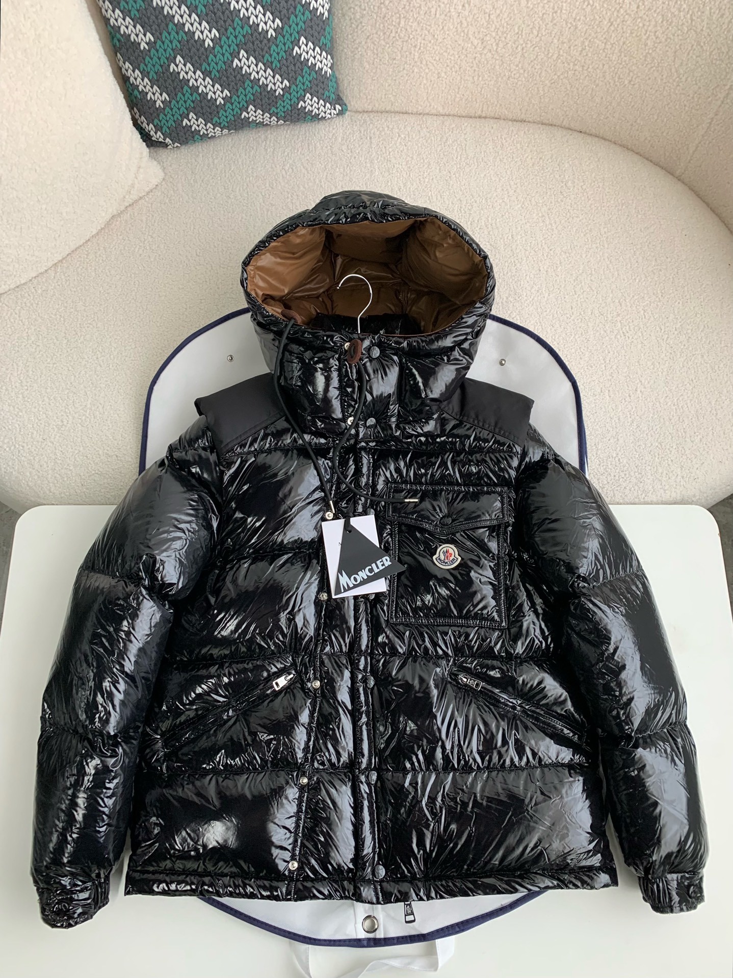 Moncler Short men's down jacket