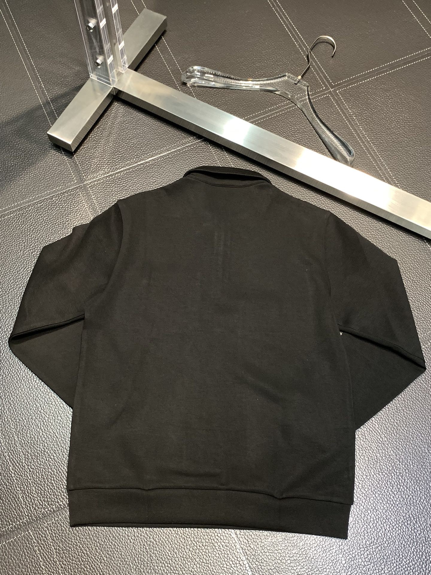 Zegna lapel casual sweatshirt