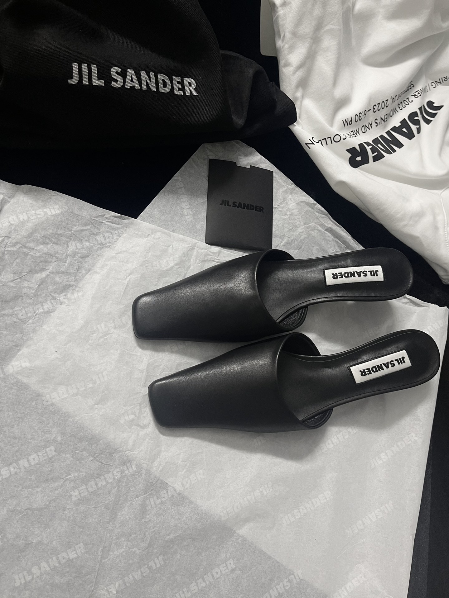 𝐉𝐢𝐥 𝐬𝐚𝐧𝐝𝐞𝐫｜𝟐𝟎𝟐𝟑/𝐒𝐒 𝐧𝐞𝐰 𝐀𝐖 fashionable slippers