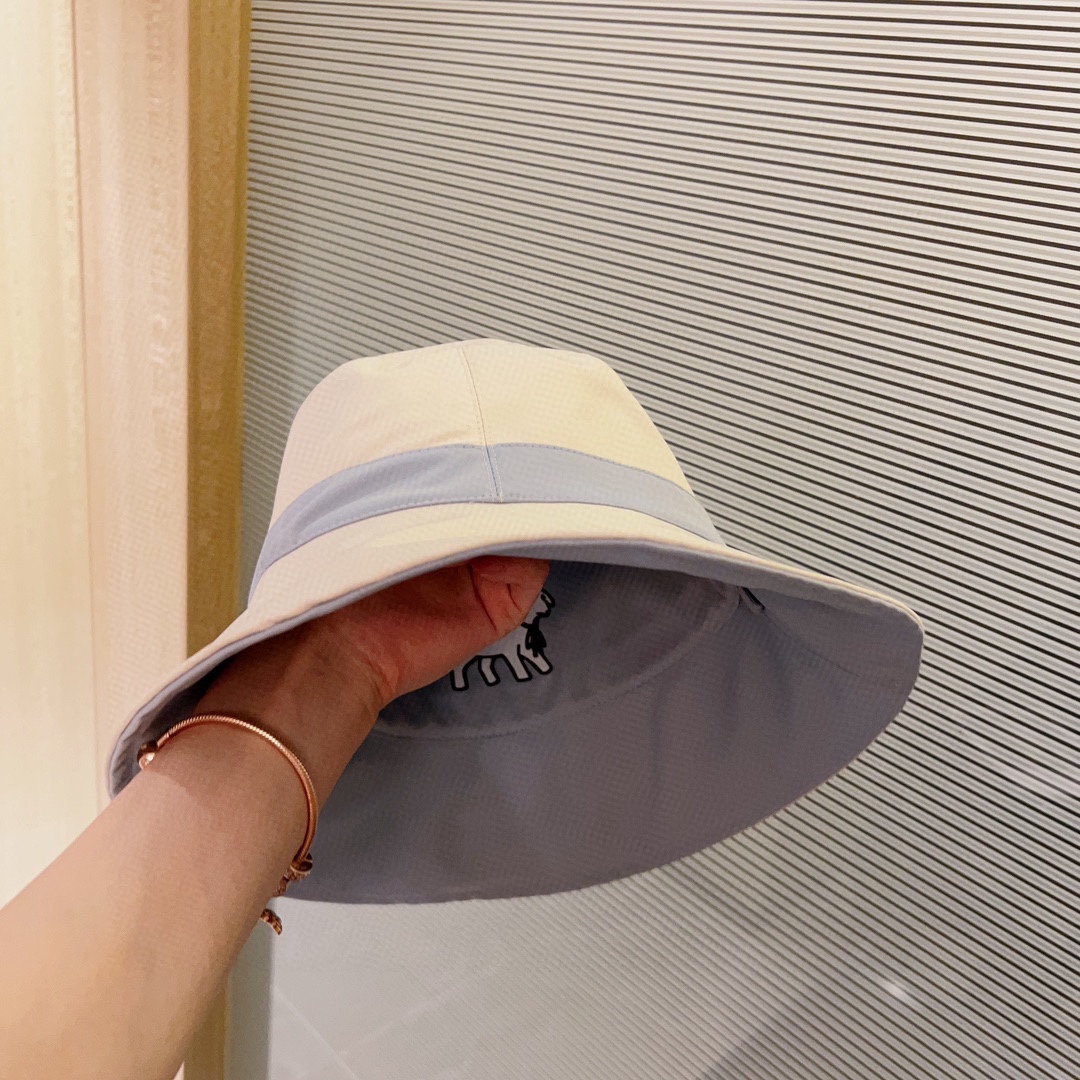 [Gucci Gucci] 2023 new deer double-sided fisherman hat