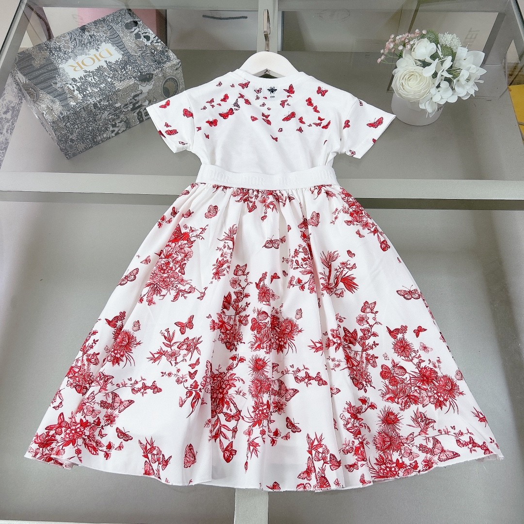 Dior spring and summer girls skirt suit