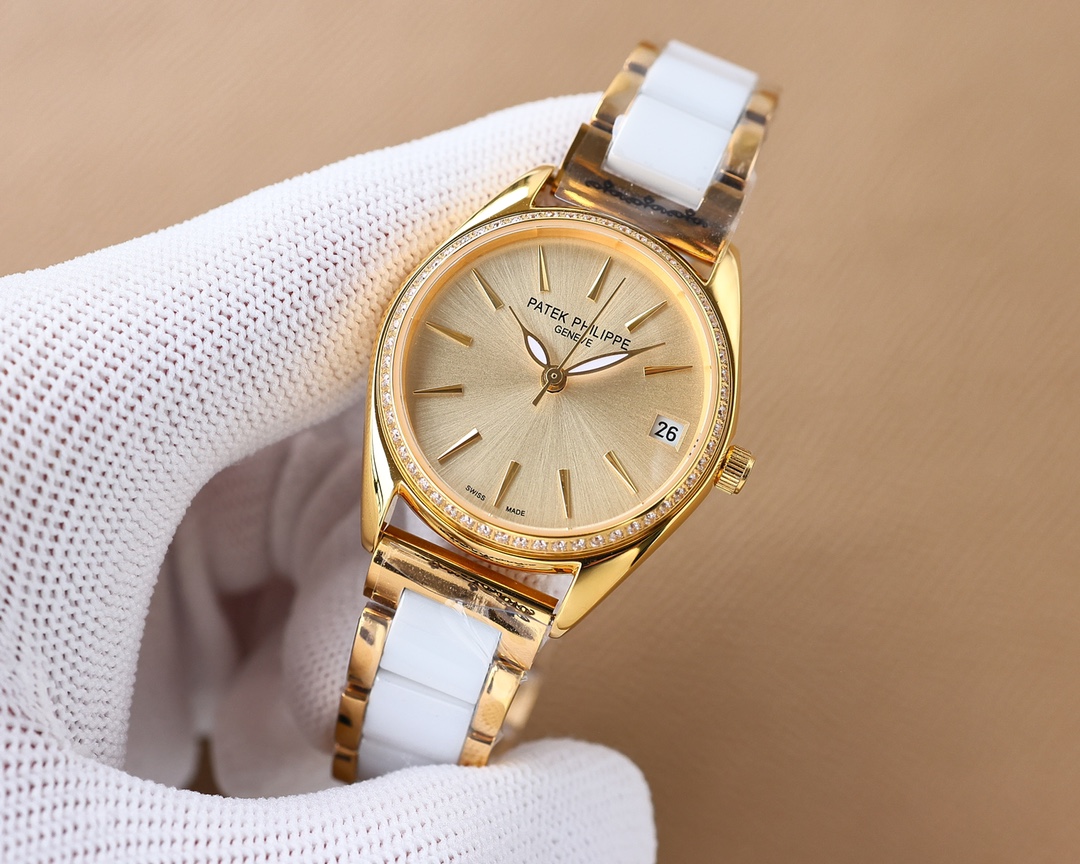 Patek Philippe V8 Edition Fashion Women's Watch Simple Three Needles