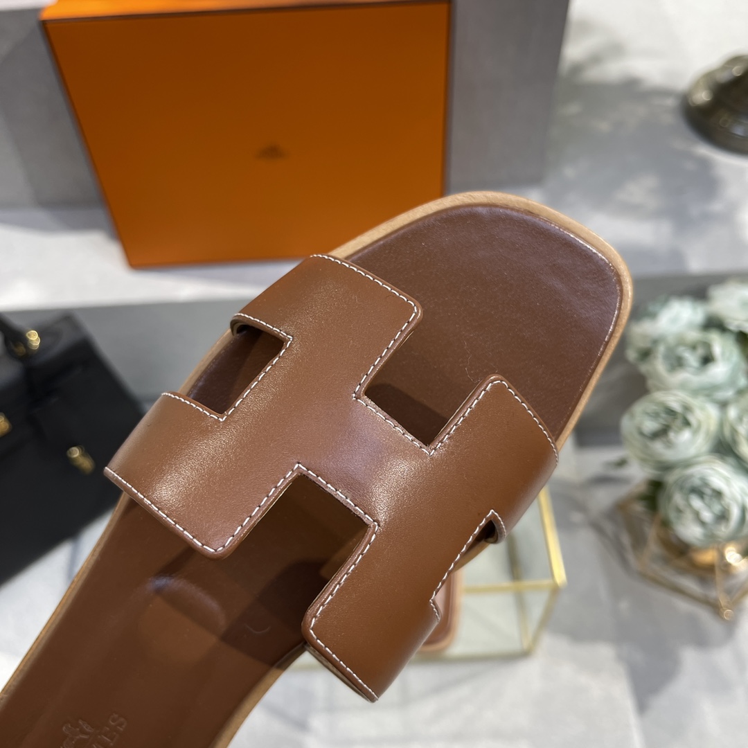 Hermes H Classic Slippers