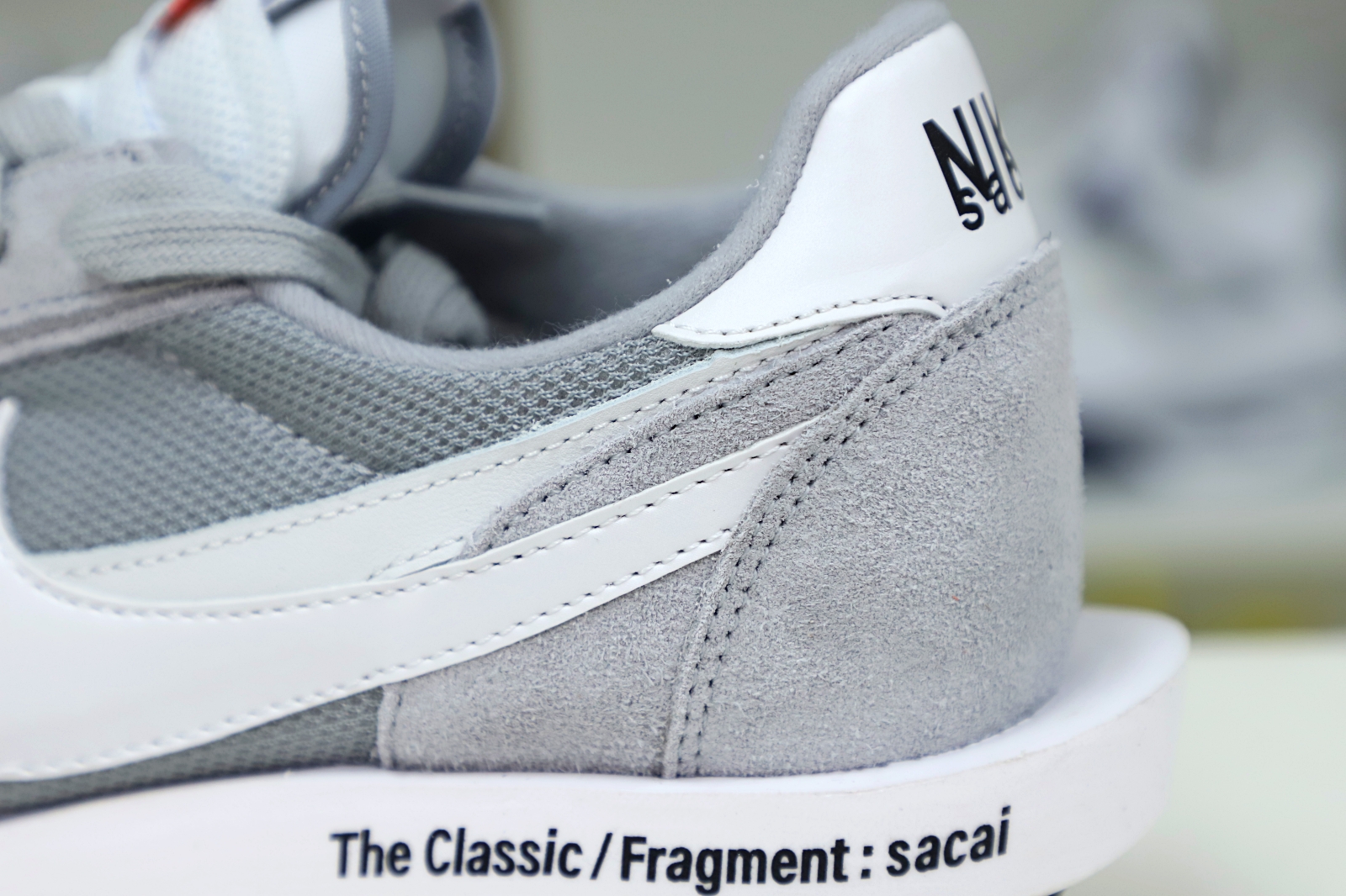 FRAGMENT DESIGN X SACAI X LDV WAFFLE LIGHT SMOKE GREY