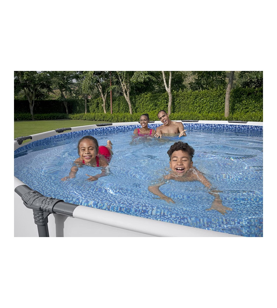 Bestway Steel Pro MAX 14 x 33 Round Above Ground Pool Set | Includes ...