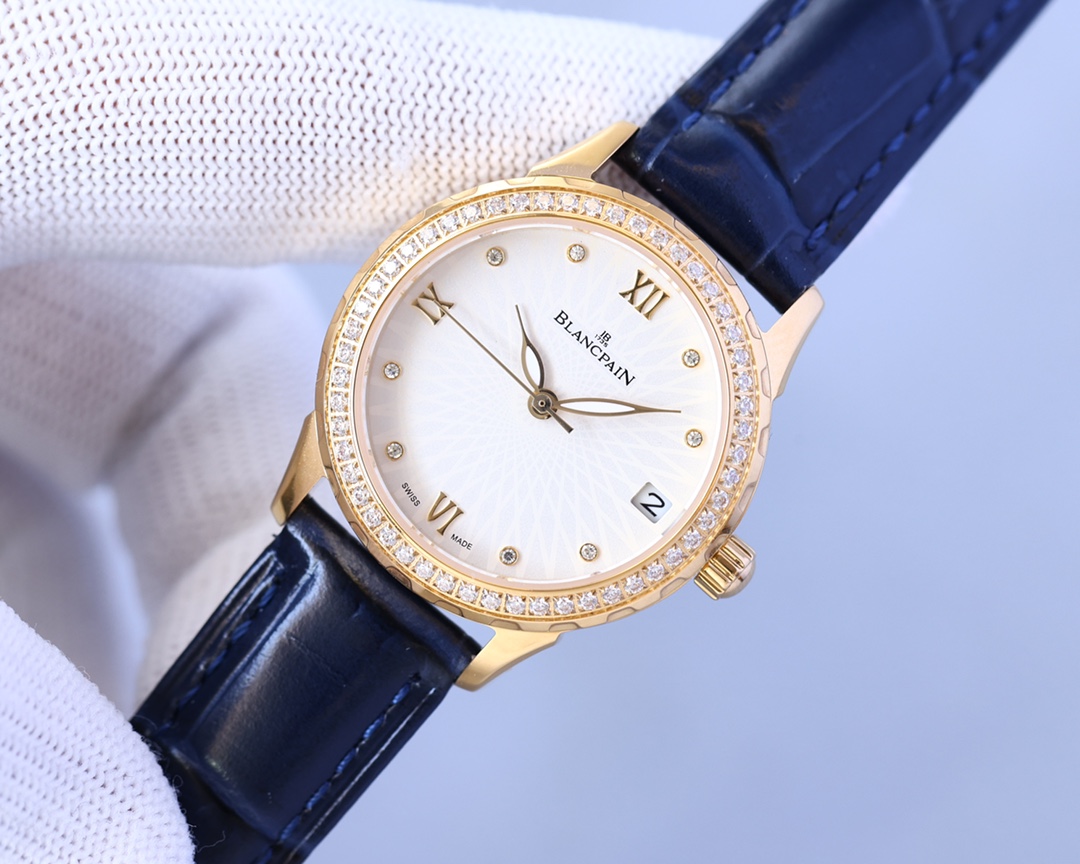 Blancpain - Fashion Women's Watch Night Time Super Luminous High-end Mother-of-Pearl Dial