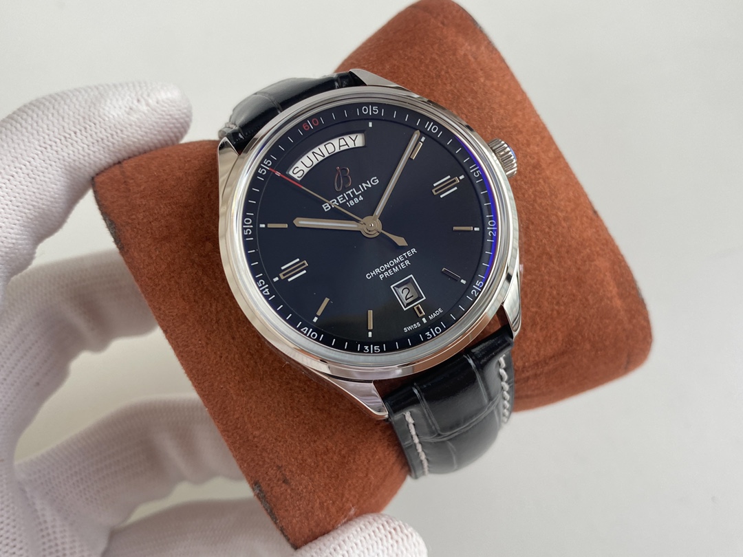 Breitling - Puia Automatic 316L steel CNC polished to perfection