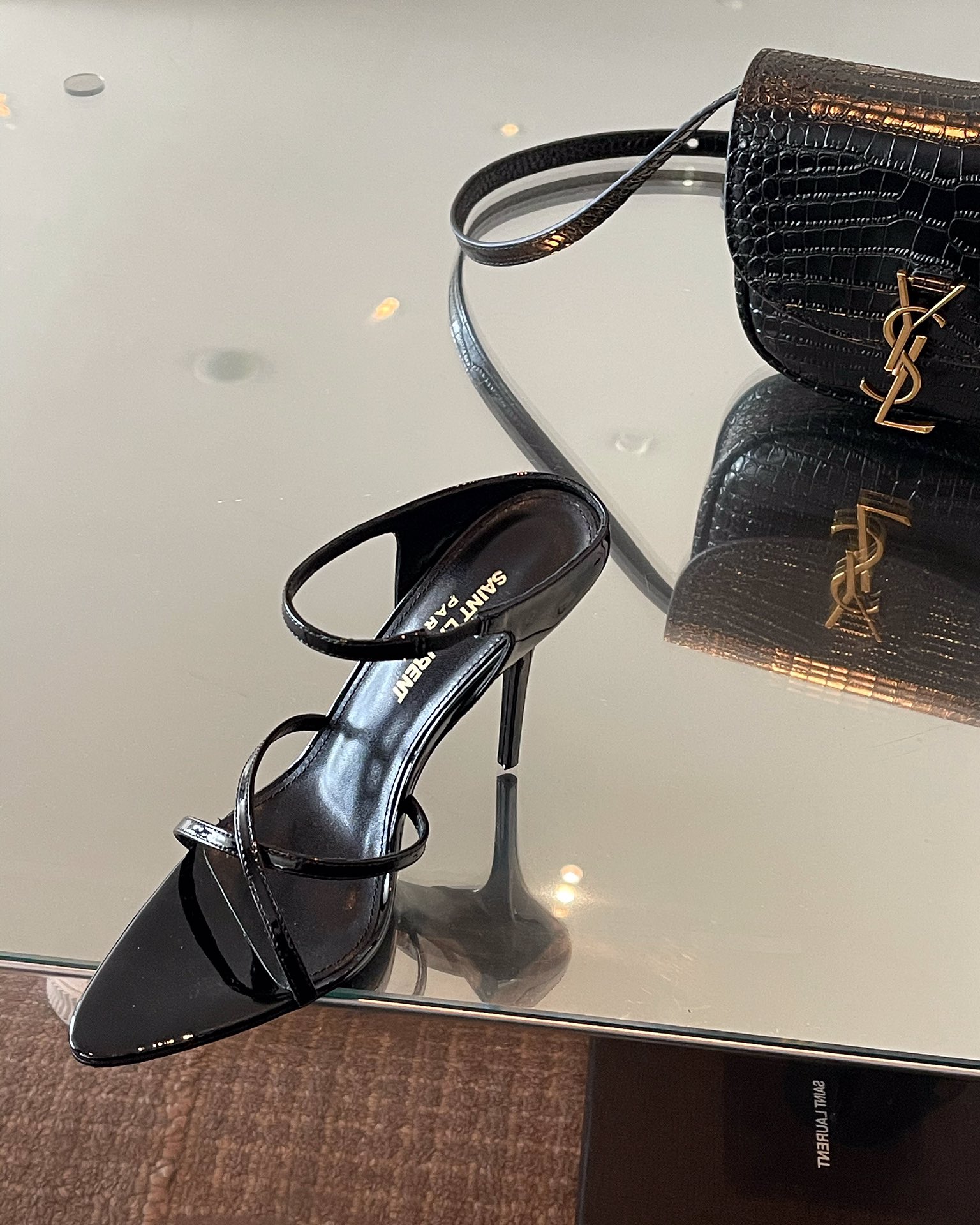 𝙎𝙖𝙞𝙣𝙩 𝙇𝙖𝙪𝙧𝙚𝙣𝙩 | 𝟐𝟎𝟐𝟐/𝐒𝐒 𝐧𝐞𝐰 YSL｜Early spring new high heels Italian leather outsole