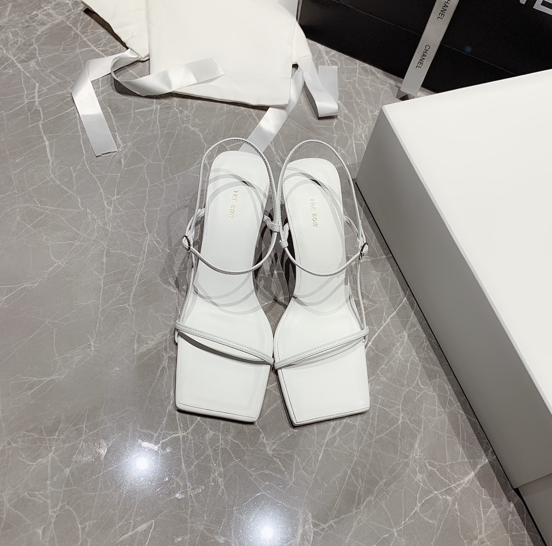 THE ROW - Top Edition Spring/Summer 2020 New The Row goddess level thin strap high heel sandals