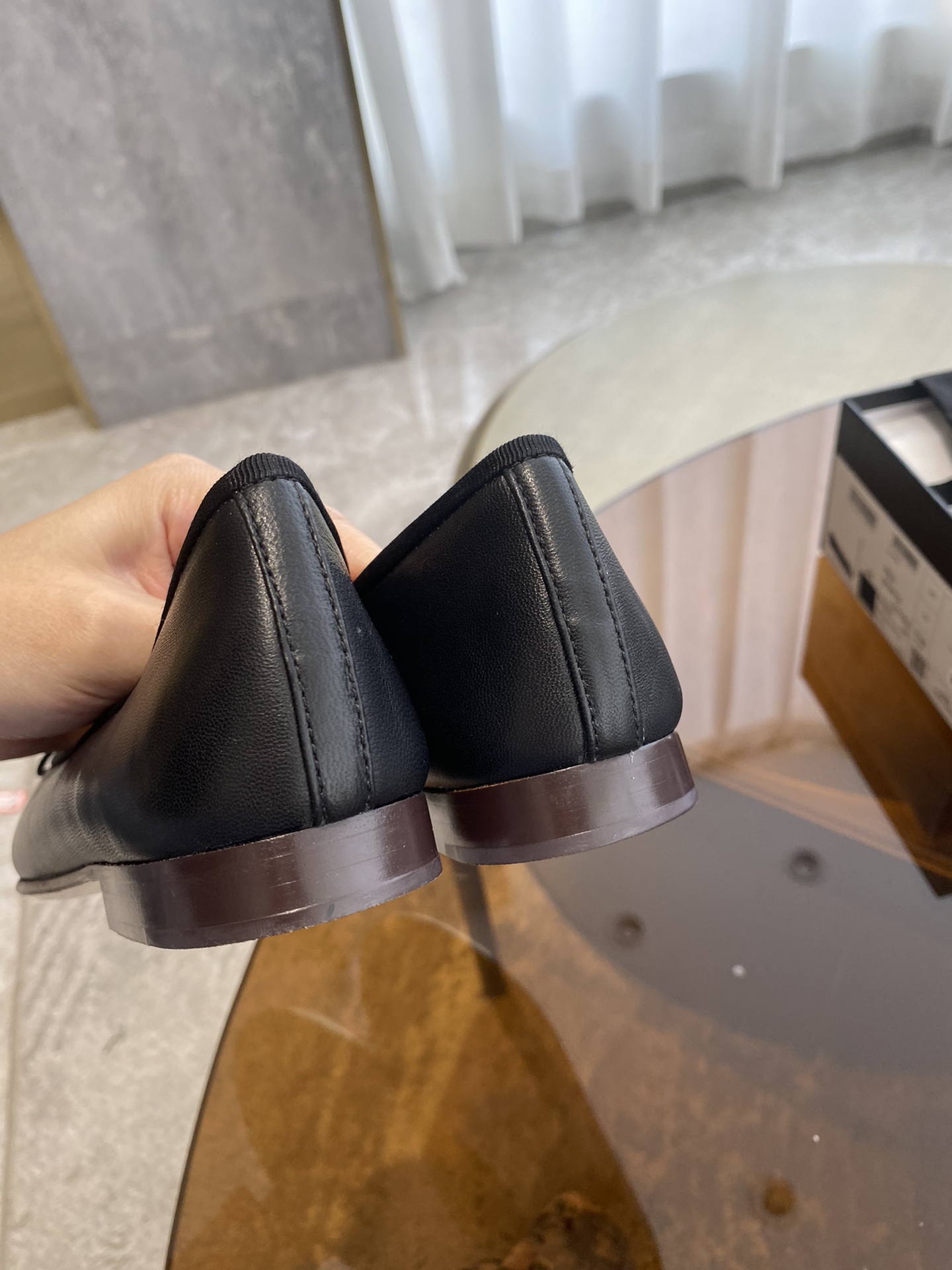 CHANEL ballet shoes Imported custom leather Italy imported leather outsole