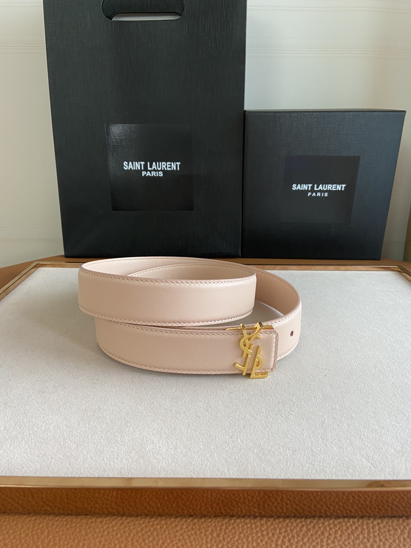 Saint Laurent YSL Misplaced Iconic Logo