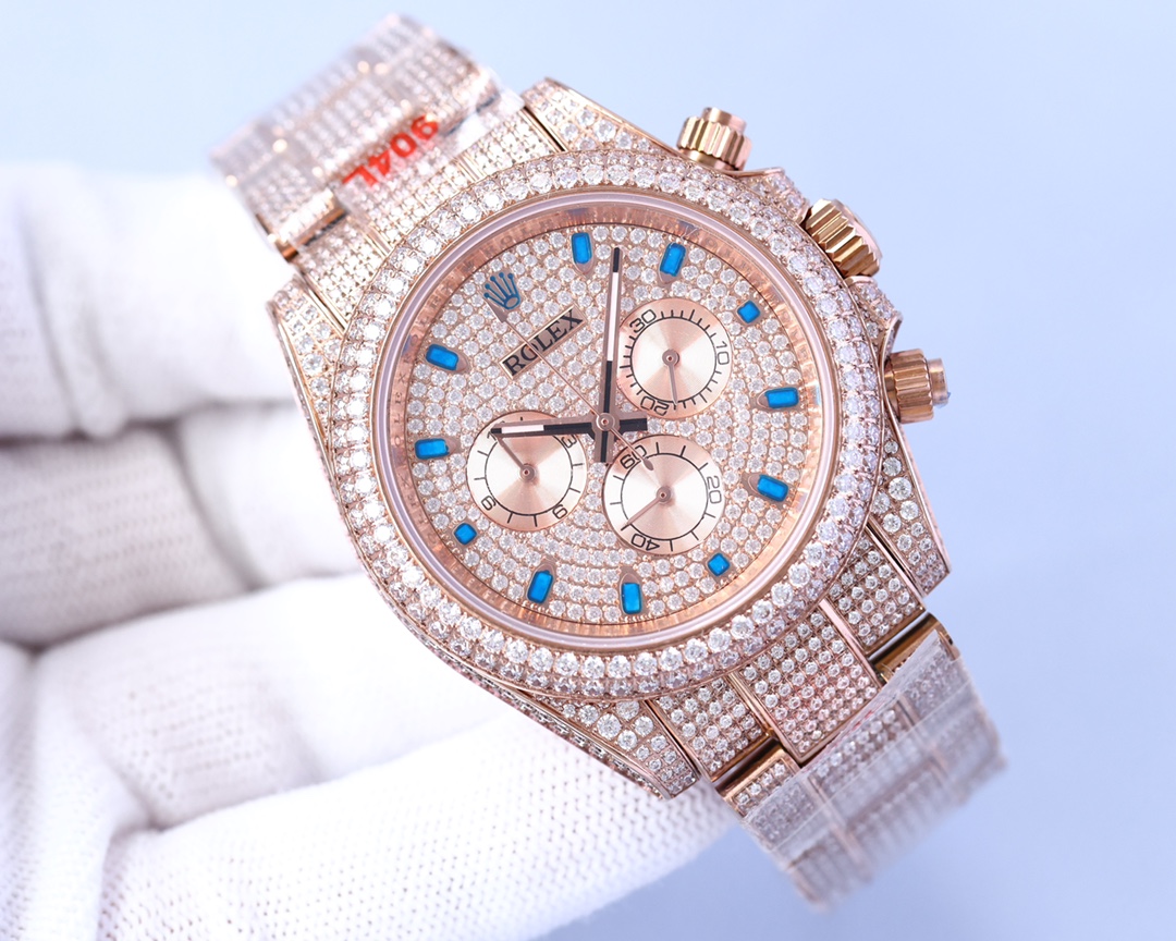 Rolex Cosmic Chronograph Daytona Gypsophila 40 Series