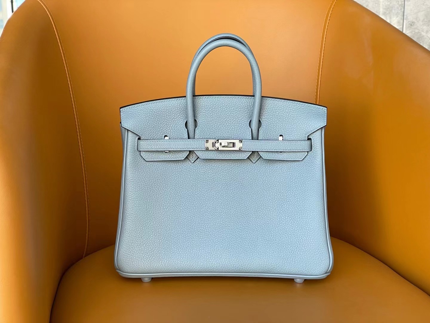 Birkin25/30 Sky Blue Togo Leather
