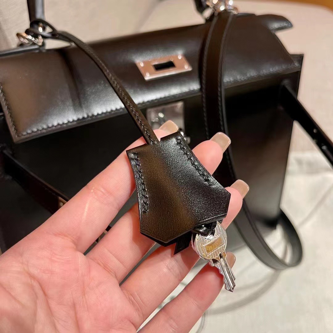 Kelly box leather ck89 black