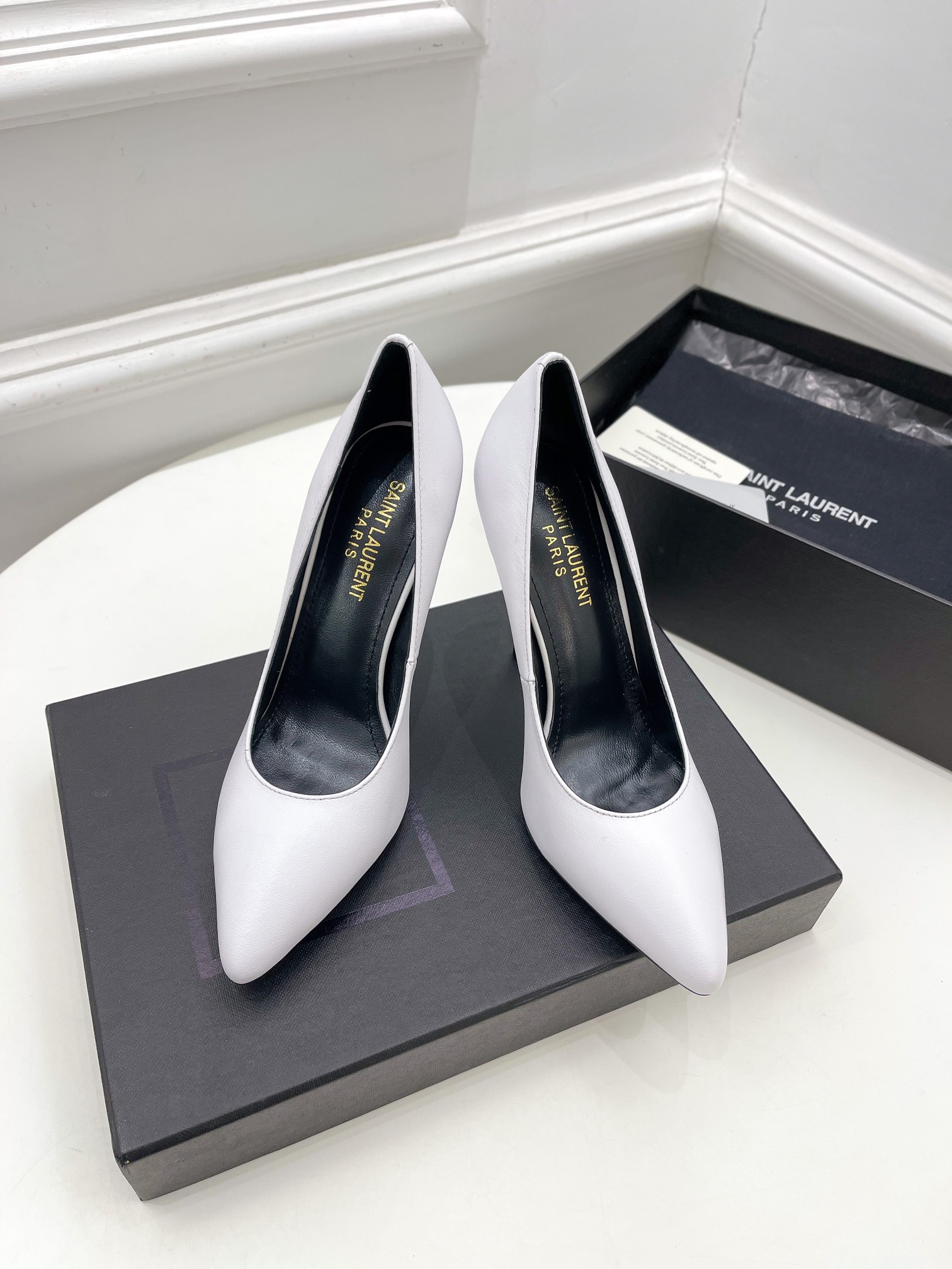 𝙎𝙖𝙞𝙣𝙩 𝙇𝙖𝙪𝙧𝙚𝙣𝙩 | 𝟐𝟎𝟐𝟏/𝐒𝐒 𝐧𝐞𝐰 YSL｜Roland 2022/fw early spring new baked high heels