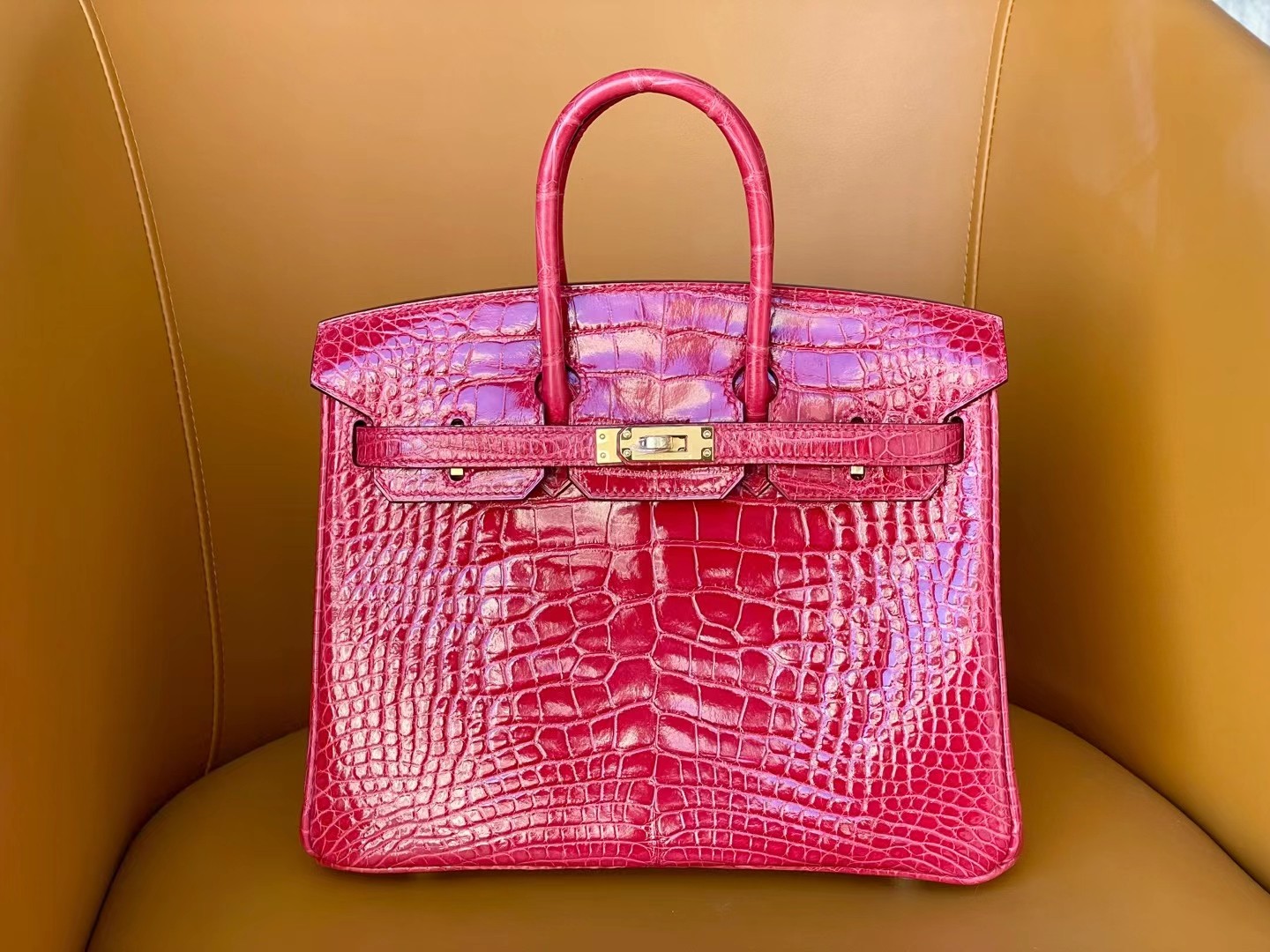 Birkin 25/30 Counter hcp French alligator