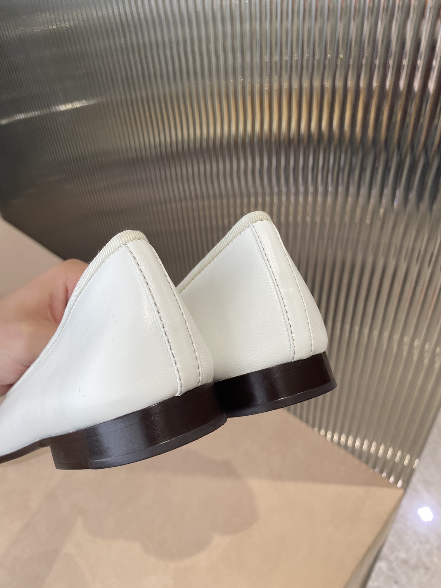 CHANEL ballet shoes Imported custom leather Italy imported leather outsole