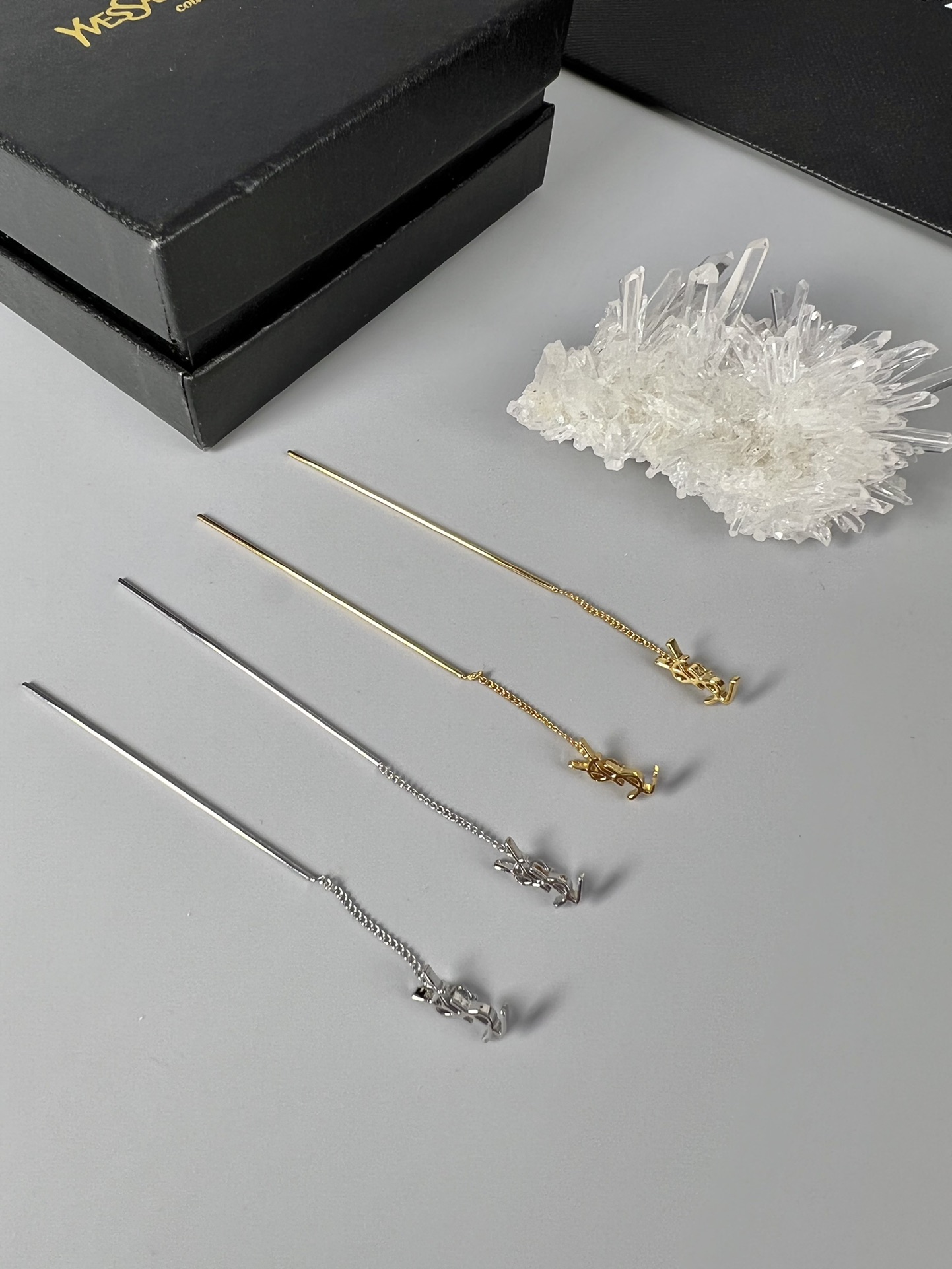 Saint Laurent YSL earrings studs