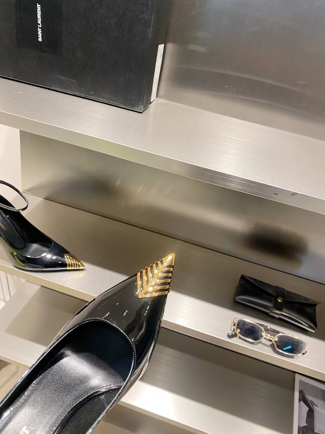 𝙎𝙖𝙞𝙣𝙩 𝙇𝙖𝙪𝙧𝙚𝙣𝙩 | 𝟐𝟎𝟐𝟐/𝐒𝐒 𝐧𝐞𝐰 YSL｜The newest model of high heels, the work of the gods, heel height 9.5cm