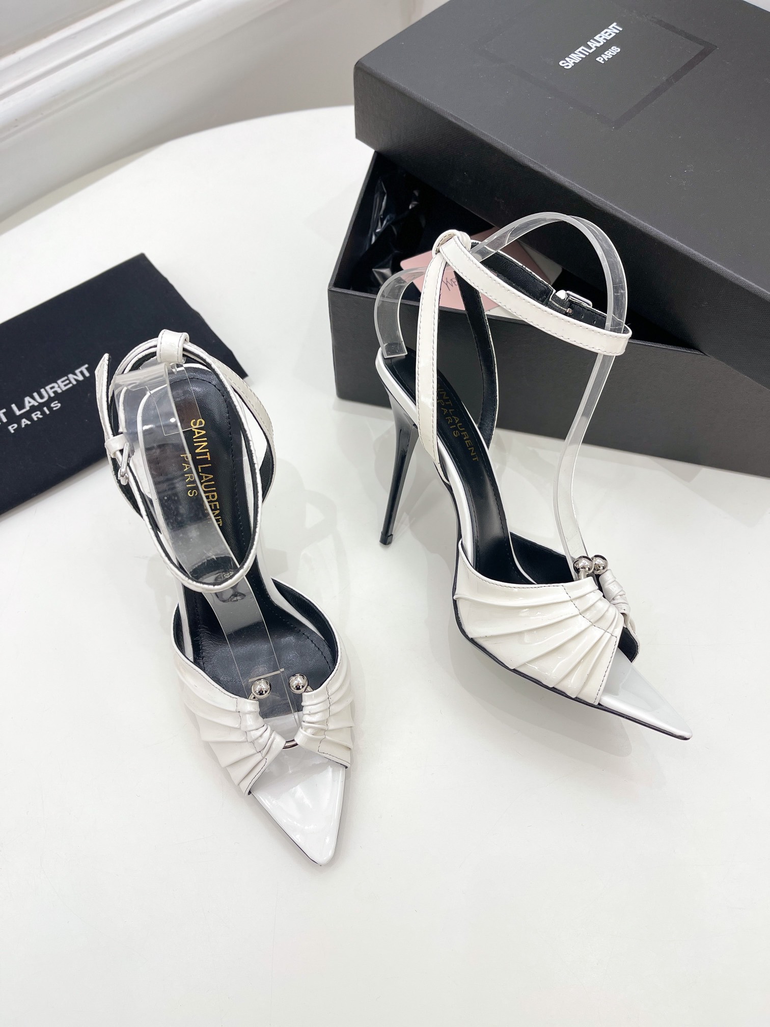 𝙎𝙖𝙞𝙣𝙩 𝙇𝙖𝙪𝙧𝙚𝙣𝙩 | 𝟐𝟎𝟐𝟏/𝐒𝐒 𝐧𝐞𝐰 YSL｜Roland 2022/fw early spring new baked high heels