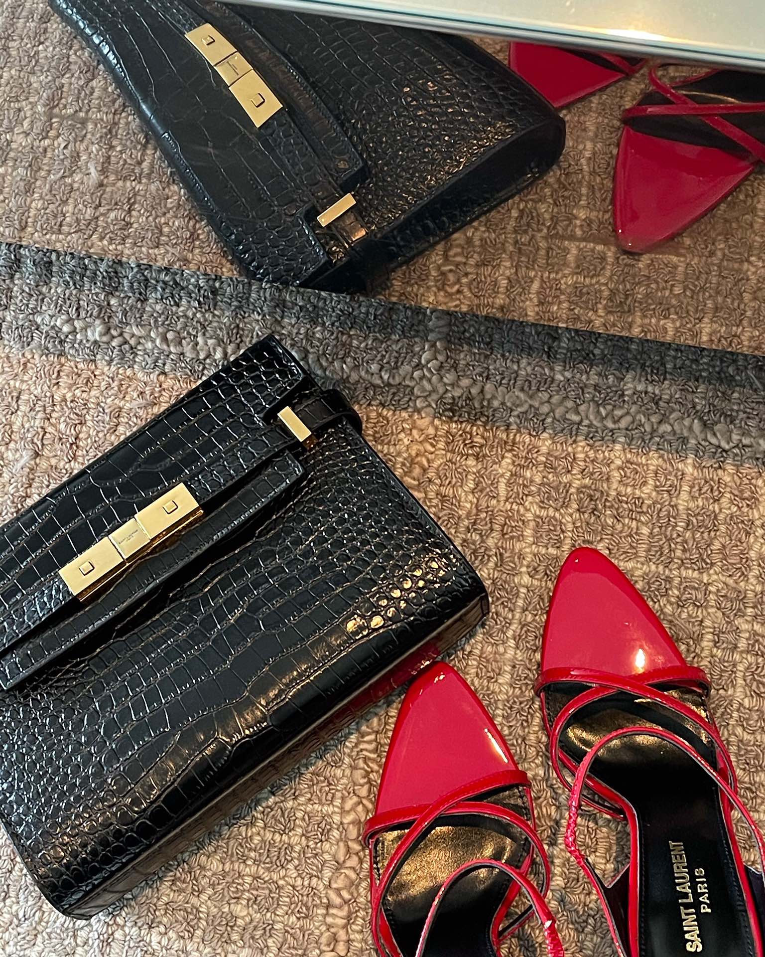 𝙎𝙖𝙞𝙣𝙩 𝙇𝙖𝙪𝙧𝙚𝙣𝙩 | 𝟐𝟎𝟐𝟐/𝐒𝐒 𝐧𝐞𝐰 YSL｜Early spring new high heels Italian leather outsole