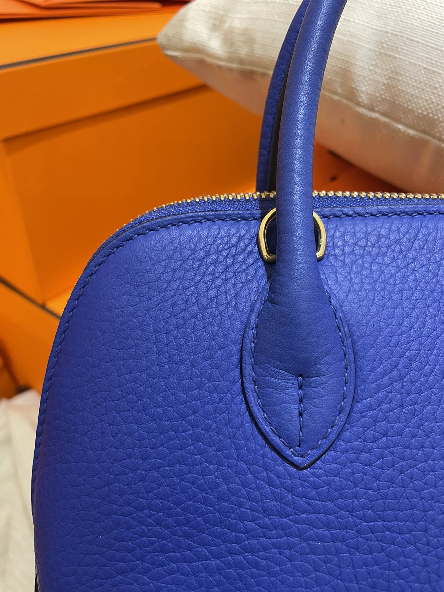 Bolide 25cm original imported TC leather electric blue
