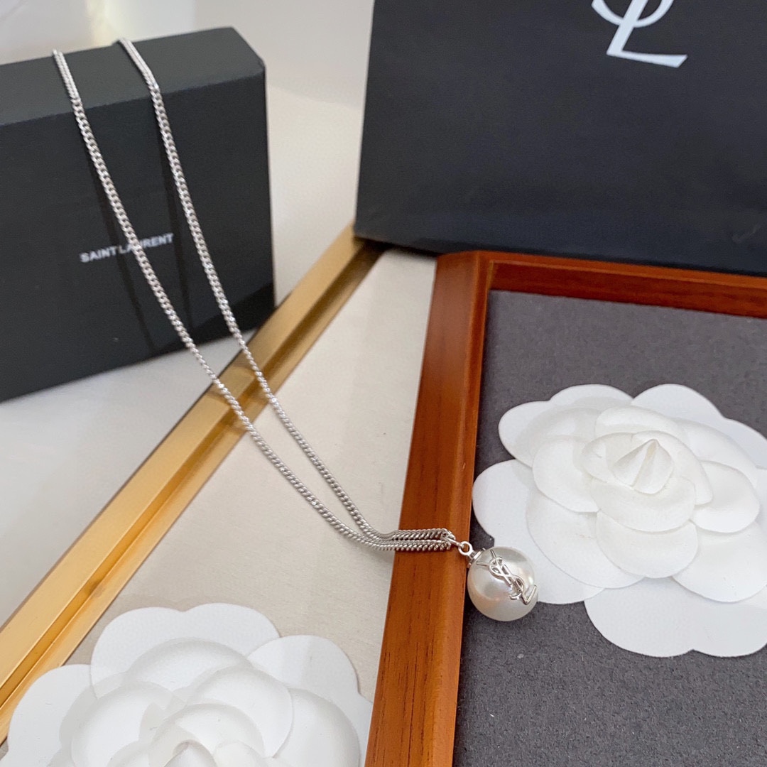 Saint Laurent YSL necklace