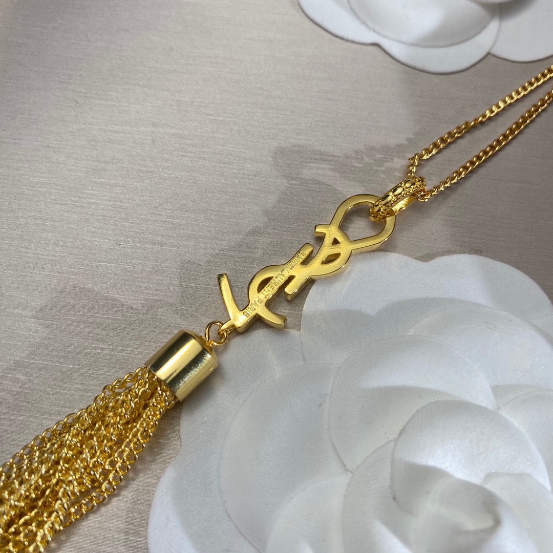 Saint Laurent YSL necklace